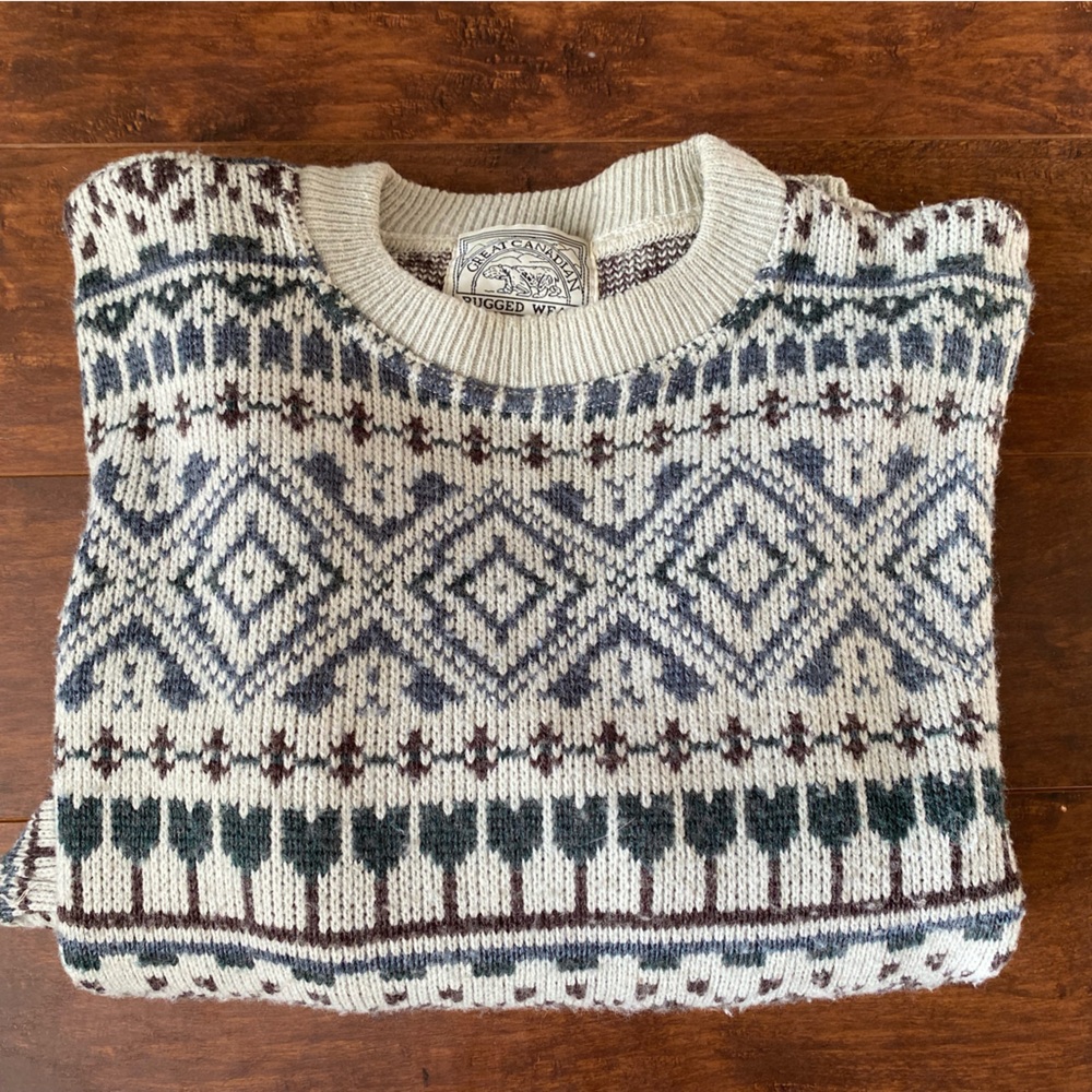 Vintage crew neck sweater
